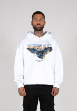 Männer Eagle V.2 Heavy Essentials V. - Jersey Con Capucha - White -Jack & Jones Ventas 01a05bdefbdf4893ae58adf0256f2530