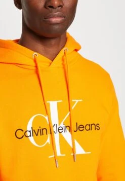 Calvin Klein Jeans Seasonal Monologo Regular- Jersey Con Capucha - Vibrant Orange -Jack & Jones Ventas 069ee3c40afa4a9e8e93b5d4be5d98bd