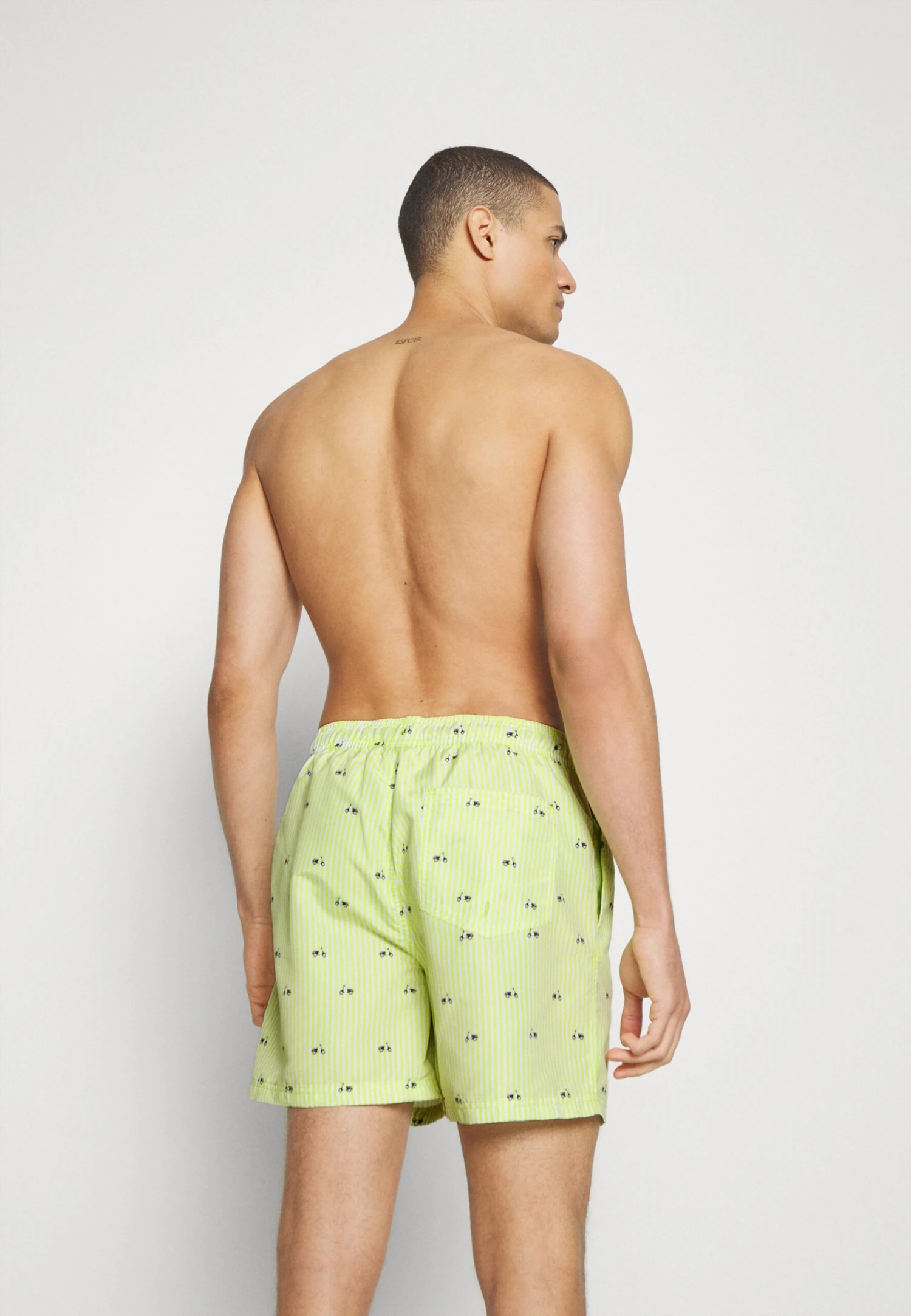 Jack & Jones Jpstfiji Jjswim Mini Stripe - Bañador - Acid Lime 2 Jack & Jones Jpstfiji Jjswim Mini Stripe - Bañador - Acid Lime - Imagen 2