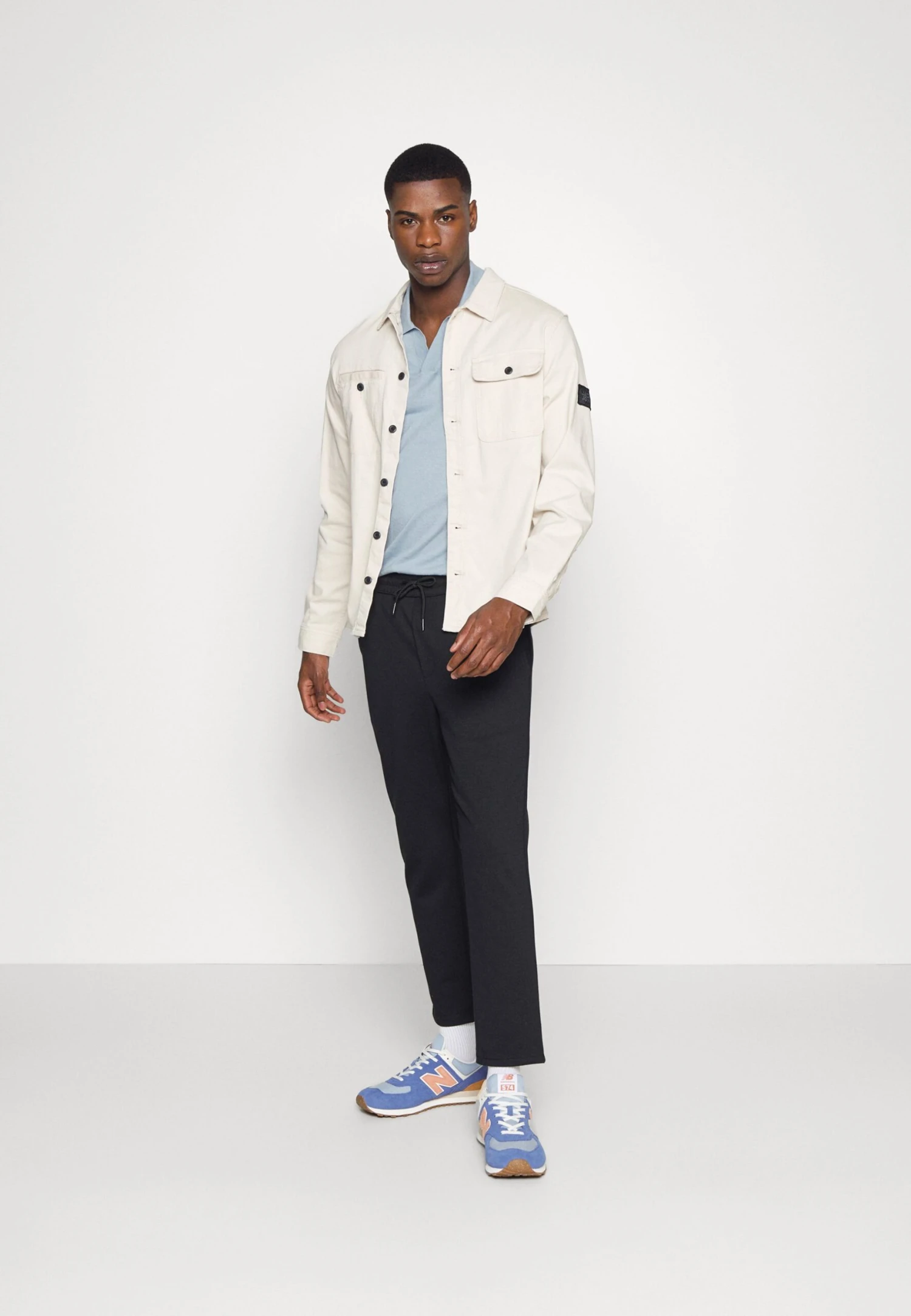 Only & Sons Onslinus- Pantalones Deportivos - Black 2 Only & Sons Onslinus- Pantalones Deportivos - Black - Imagen 2