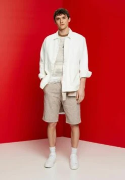 ESPRIT Gestreifte- Shorts - Beige 20 ESPRIT Gestreifte- Shorts - Beige -Jack & Jones Ventas 079ff502226941e8a60afe1be8ebe059