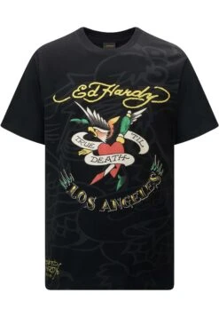 Ed Hardy True-Till-La - Camiseta Estampada - Black 12 Ed Hardy True-Till-La - Camiseta Estampada - Black -Jack & Jones Ventas 07aaa0b3ba804733b2a7070eb33d788d