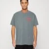 BDG Urban Outfitters Shinobazuno Pond Unisex - Camiseta Estampada - Washed Black