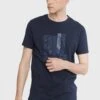 Camiseta Estampada - Navy Blue