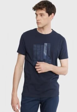 Camiseta Estampada - Navy Blue