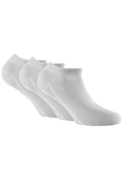 3 Pack Unisex- Calcetines Tobilleros - Weiß