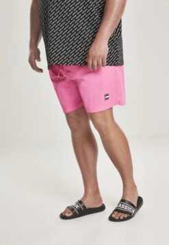 URBAN CLASSICS Block - Bañador - Neonpink