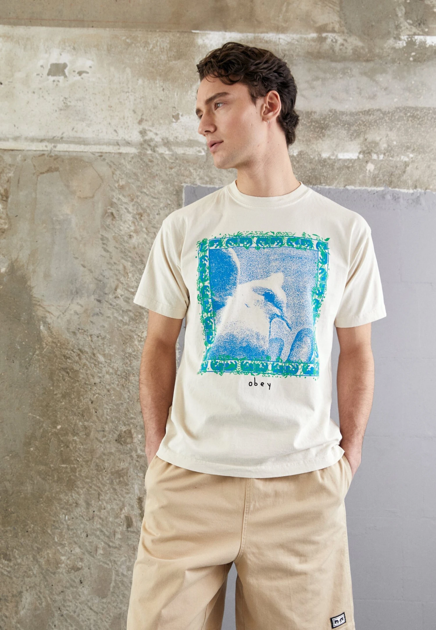 Obey Clothing Easy - Shorts - Irish Cream 1 Obey Clothing Easy - Shorts - Irish Cream