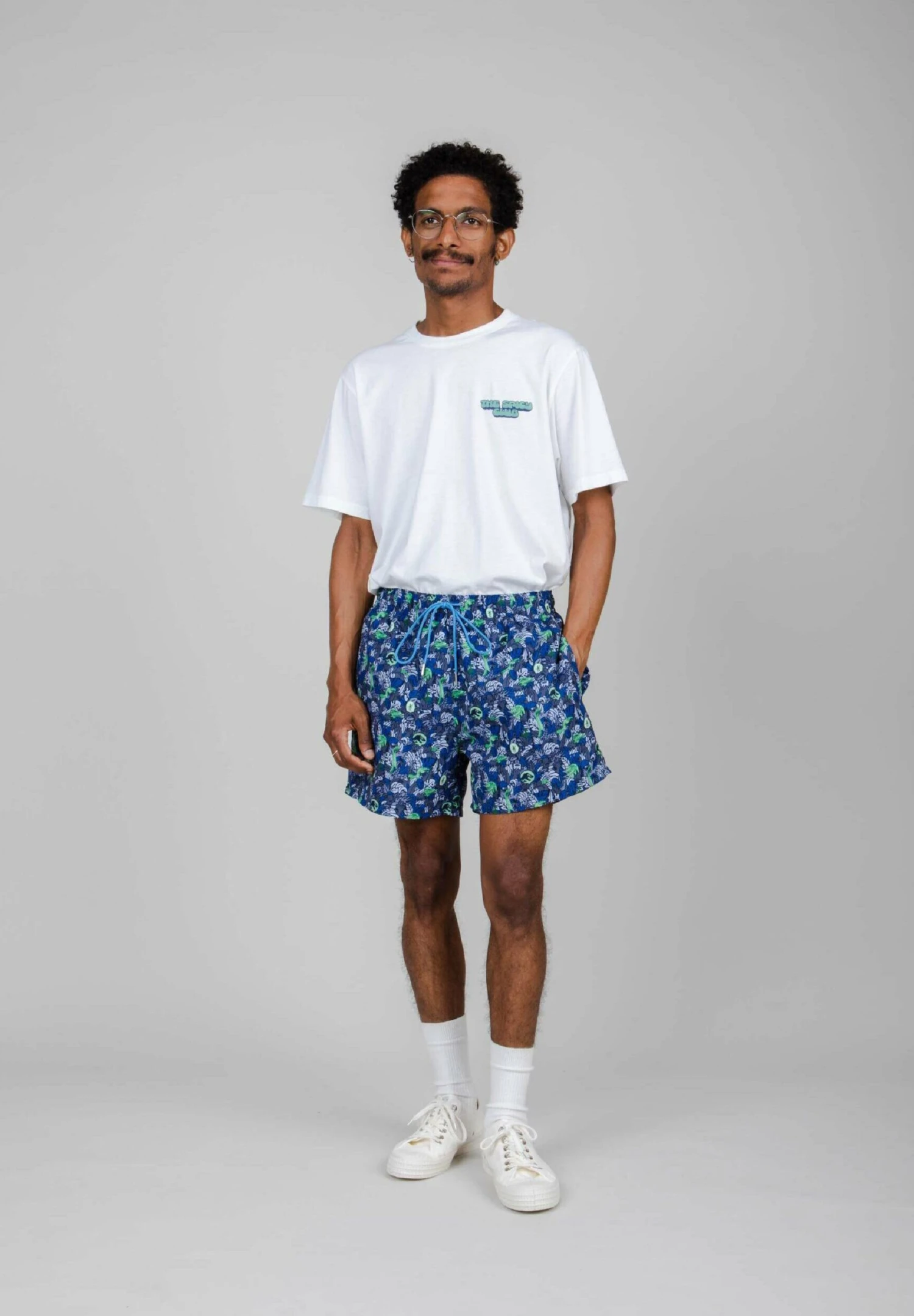 Brava Fabrics Jurassic Park Isla Nublar - Bañador - Blue 2 Brava Fabrics Jurassic Park Isla Nublar - Bañador - Blue - Imagen 2