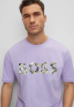 Boss Tee Lotus - Camiseta Estampada - Light Pastel Purple -Jack & Jones Ventas 137ba6c48da24de2a78d90cb96ab09ce