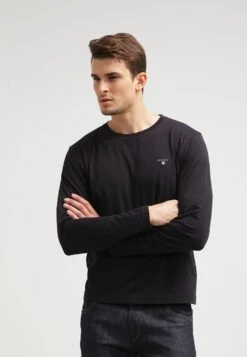 Gant The Original - Camiseta De Manga Larga - Black