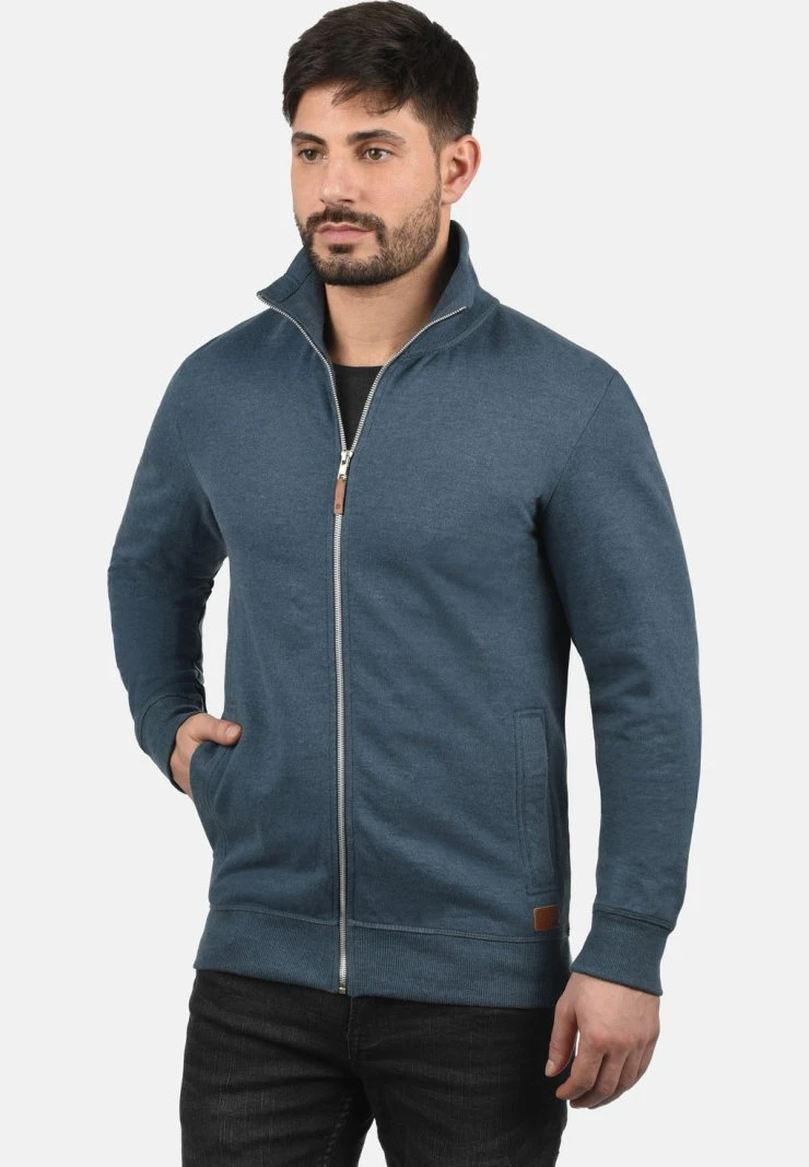 Blend Bhalio - Sudadera Con Cremallera - Blue 1 Blend Bhalio - Sudadera Con Cremallera - Blue