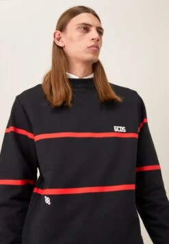 GCDS Low Logo Band Regular Crewneck - Sudadera - Black