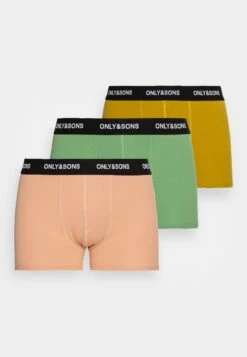 Only & Sons Onskasper Color Trunks 3 Pack - Culotte - Olive Oil