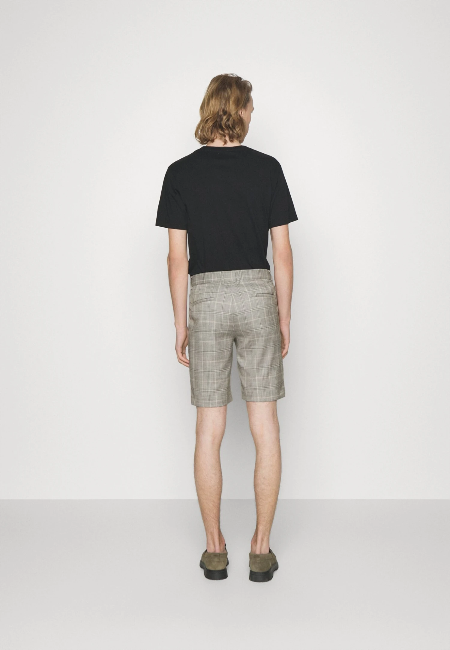 Lindbergh Checked Club Shorts - Shorts - Grey 3 Lindbergh Checked Club Shorts - Shorts - Grey - Imagen 3