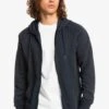 Quiksilver Essentials Zip Raglan - Sudadera Con Cremallera - Navy Blazer