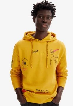 Desigual Jersey Con Capucha - Yellow 9 Desigual Jersey Con Capucha - Yellow -Jack & Jones Ventas 2de9775bed35407985577b83ab4f3cb6