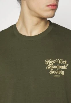 Les Deux New York - Camiseta Estampada - Olive Night/Lemon Sorbet -Jack & Jones Ventas 2eb67bc0abb344bfbc8a492ac1072bfb
