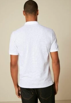Next Regular - Polo - White Blue Stripe -Jack & Jones Ventas 2f241534cd2948f3871cd90a18c5e46e