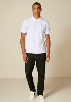 Next Regular - Polo - White Blue Stripe -Jack & Jones Ventas 31c7b528b5dc4dd4907d8ad29a4a8105