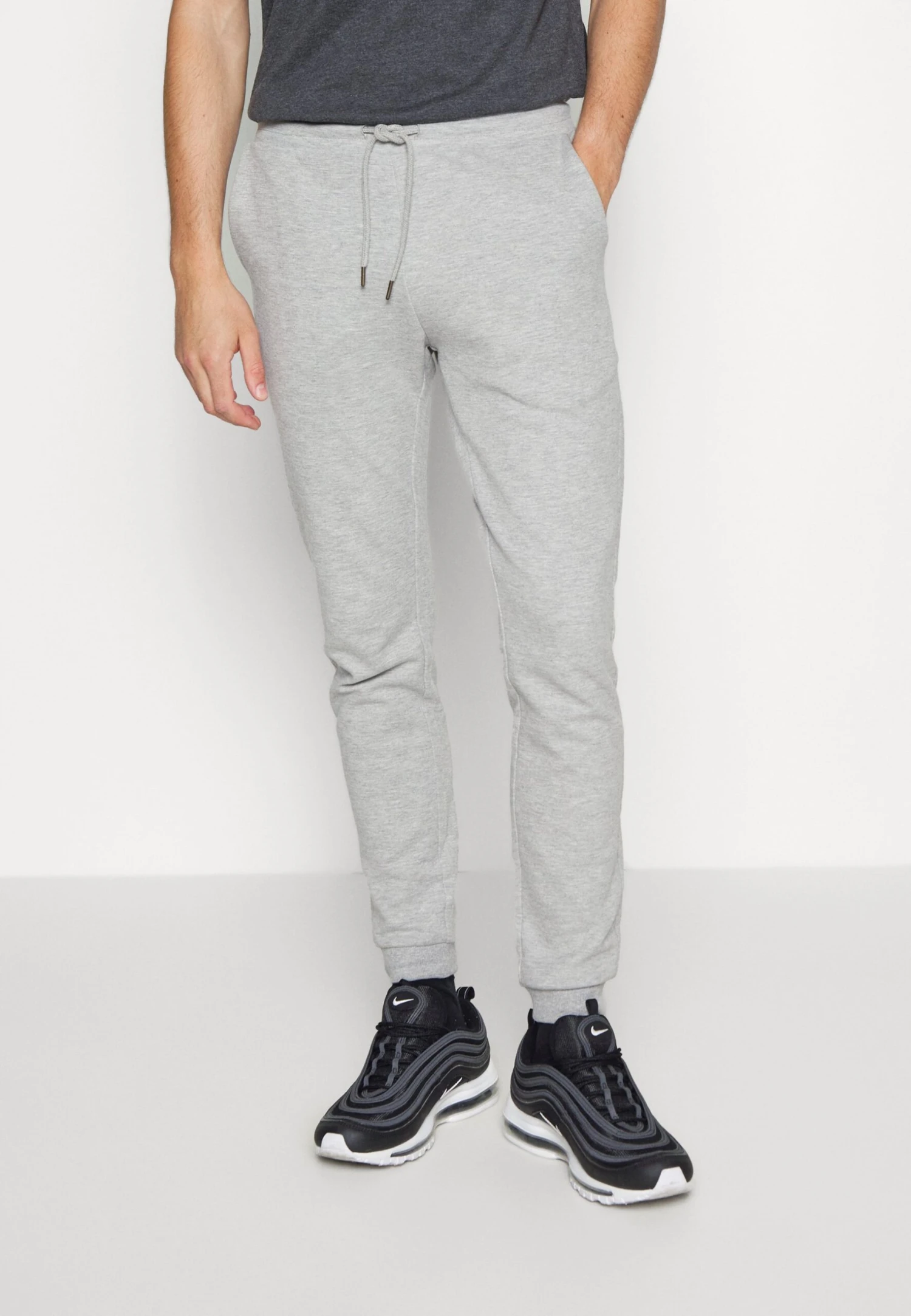 Jack & Jones Jpstwill Jjnewbasic- Pantalones Deportivos - Light Grey Melange 1 Jack & Jones Jpstwill Jjnewbasic- Pantalones Deportivos - Light Grey Melange