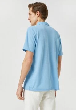 Koton Basic Neck Buttoned Short Sleeve - Polo - Blue -Jack & Jones Ventas 330320e42c5249e5aeb6e5ffd48f1415