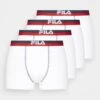Fila Man Boxer 4 Pack - Culotte - White