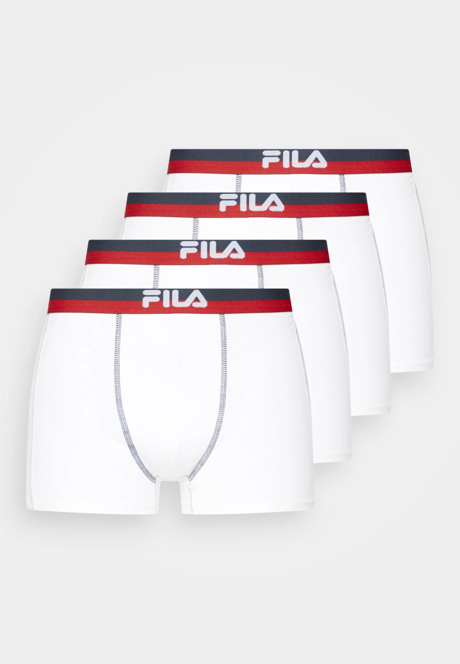 Fila Man Boxer 4 Pack - Culotte - White 1 Fila Man Boxer 4 Pack - Culotte - White