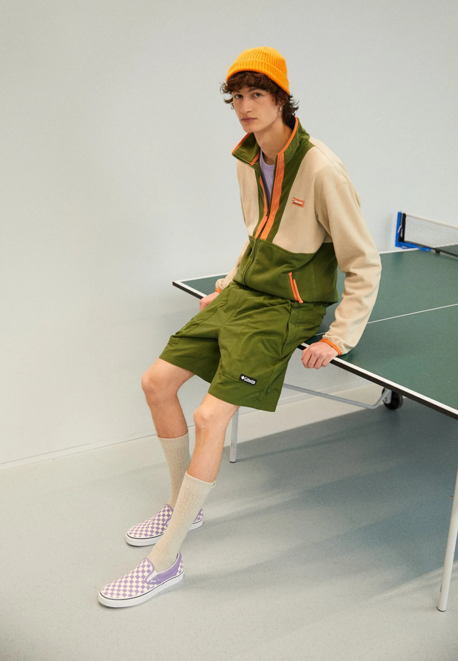 Columbia Deschutes Valley™ Reversible - Shorts - Pesto/Frosted Purple 2 Columbia Deschutes Valley™ Reversible - Shorts - Pesto/Frosted Purple - Imagen 2