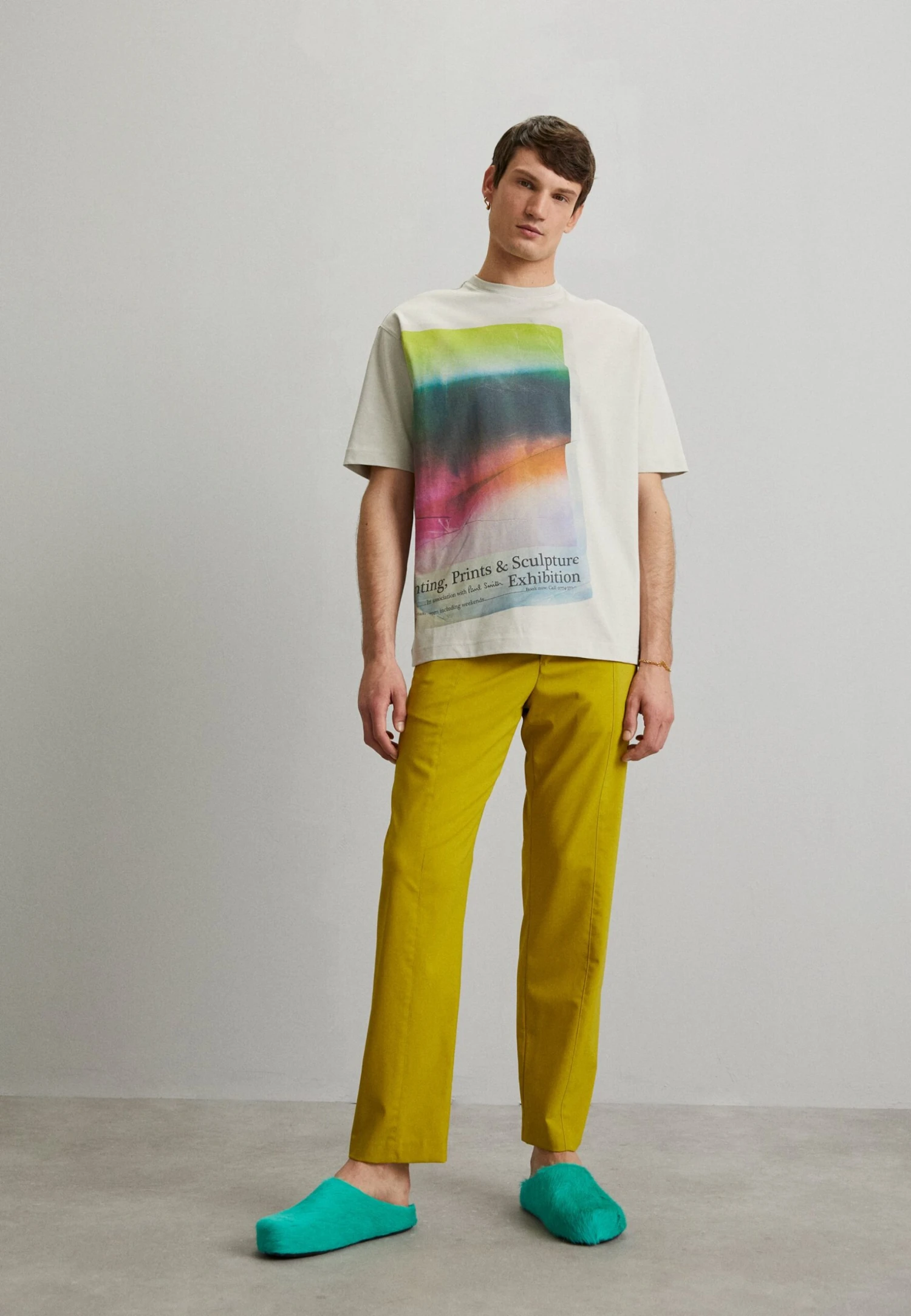 PAUL SMITH Exhibition - Camiseta Estampada - Beige 2 PAUL SMITH Exhibition - Camiseta Estampada - Beige - Imagen 2