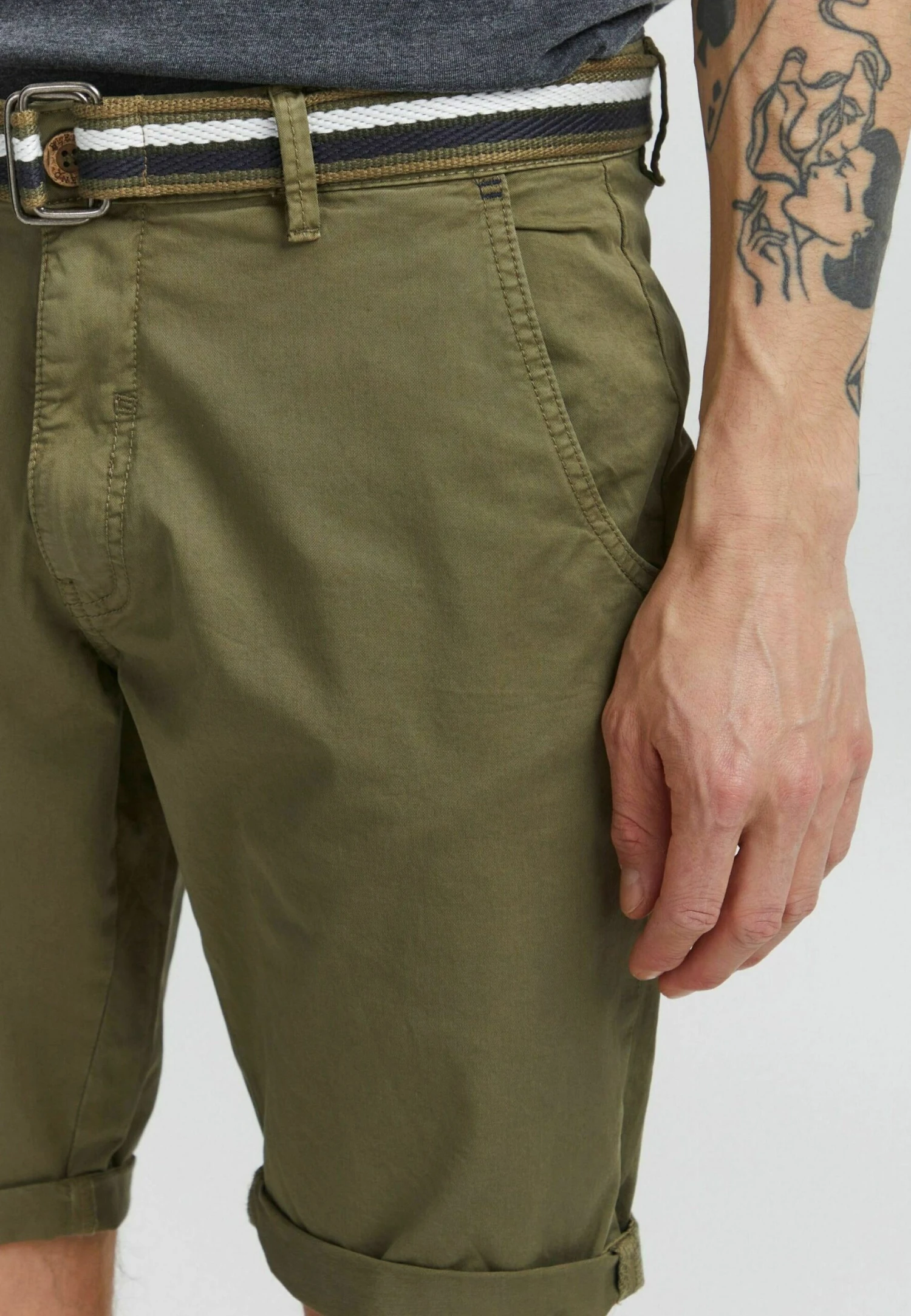 Blend Shorts Bruno - Shorts - Martini Olive 4 Blend Shorts Bruno - Shorts - Martini Olive - Imagen 4