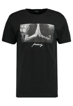 Mister Tee Pray - Camiseta Estampada - Black -Jack & Jones Ventas 3d3510c2cb63444aa904492ad3d9d30e