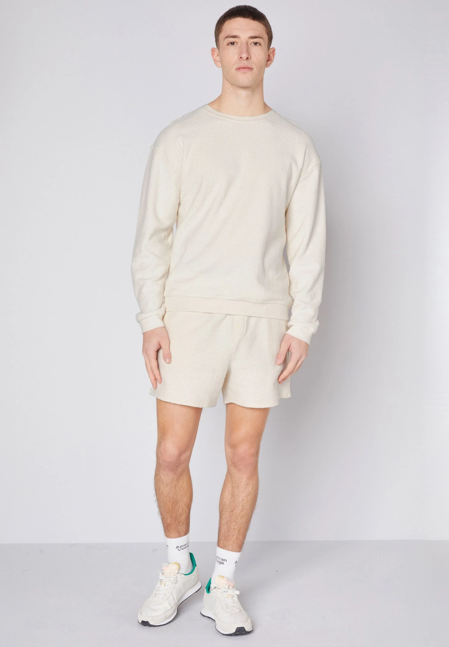 American Vintage Bobypark - Sudadera - Ecru 2 American Vintage Bobypark - Sudadera - Ecru - Imagen 2