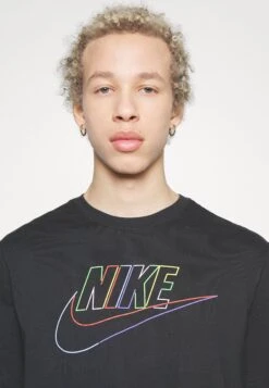 Nike Sportswear Tee Club - Camiseta Estampada - Black -Jack & Jones Ventas 3e5eb02a74e2431e8a2a80f7dd90b70a