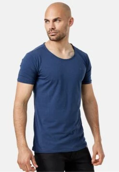 ACID Gmnt Dye Basic Tee - Camiseta Básica - Navy