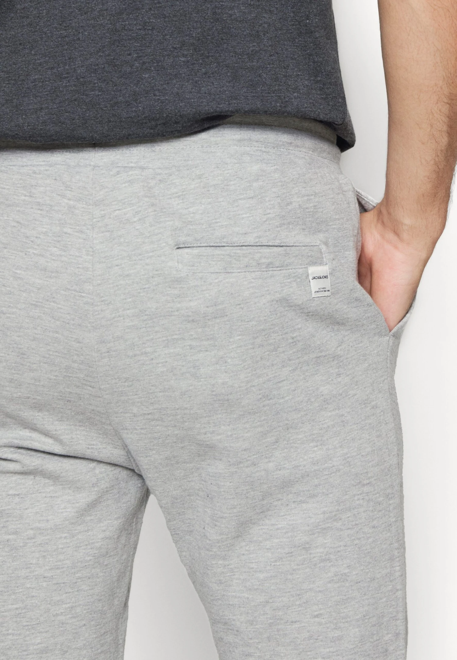Jack & Jones Jpstwill Jjnewbasic- Pantalones Deportivos - Light Grey Melange 5 Jack & Jones Jpstwill Jjnewbasic- Pantalones Deportivos - Light Grey Melange - Imagen 5