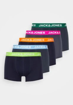 Jack & Jones Jacnorman Contrast Trunks 5 Pack - Culotte - Navy Blazer -Jack & Jones Ventas 47976e4cde214d01a383832fc6d7c77c