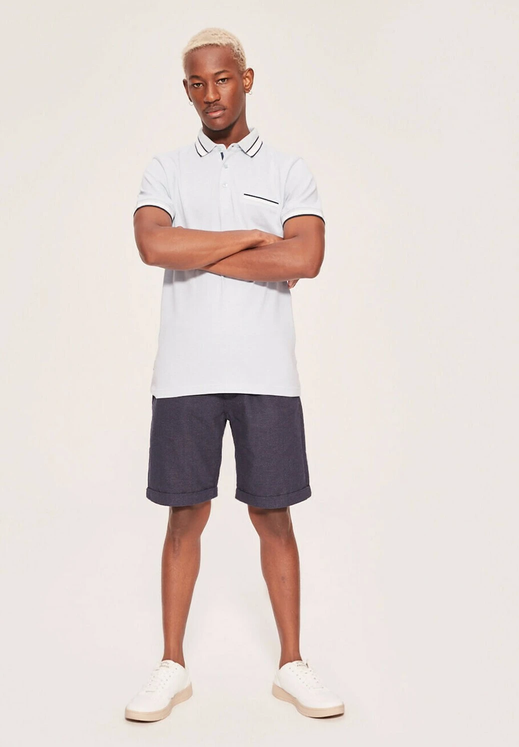 Diverse Prem- Shorts - Navy Blue 2 Diverse Prem- Shorts - Navy Blue - Imagen 2