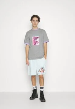 Jordan Brand Crew - Camiseta Estampada - Carbon Heather/Polarized Blue -Jack & Jones Ventas 493d6fcc956b4d088b7d1e6cbc6f2928