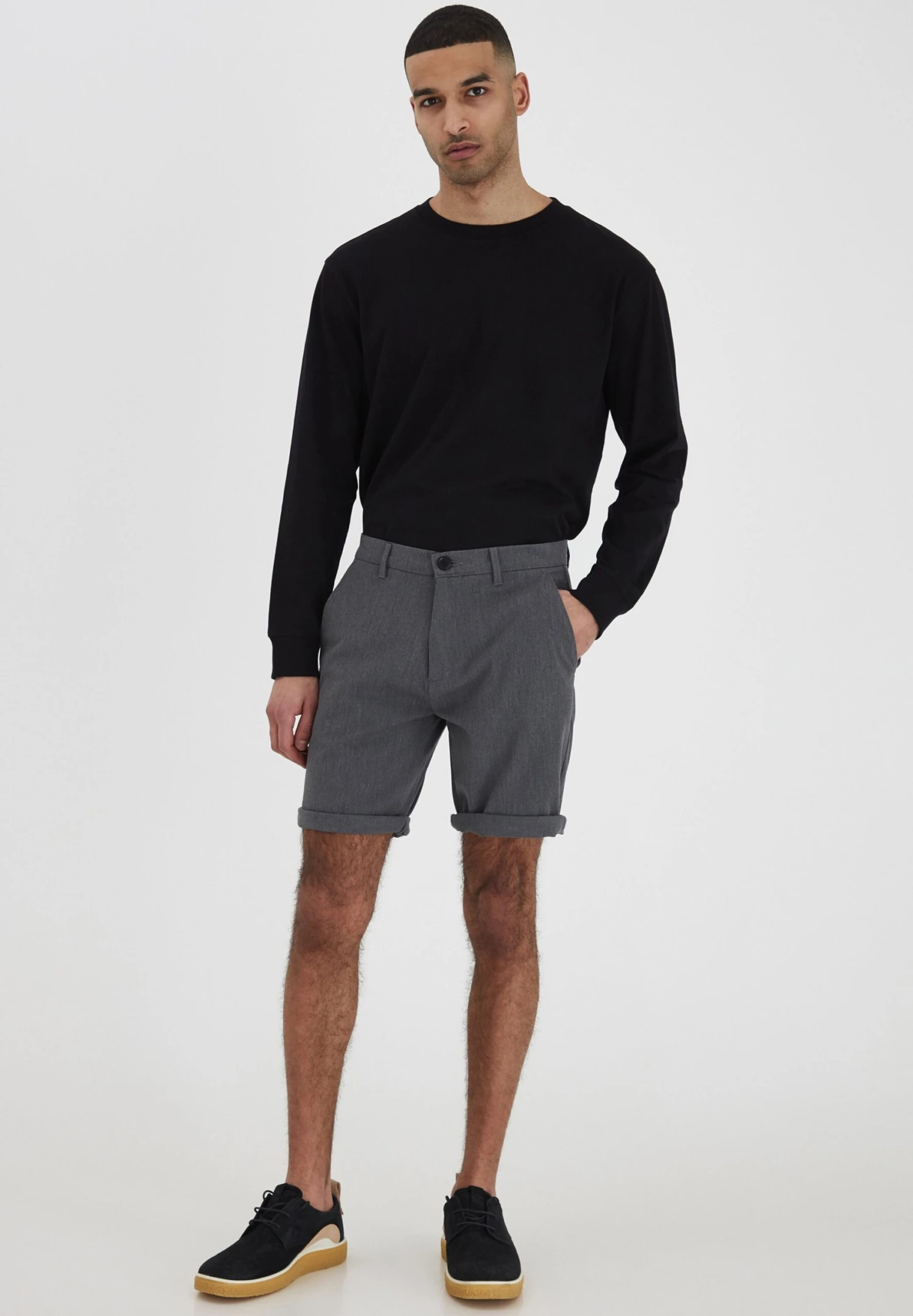 Frederic - Shorts - Med Grey M 2 Frederic - Shorts - Med Grey M - Imagen 2