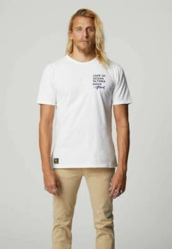 Camiseta Estampada - Blanco