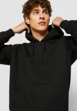 URBAN CLASSICS Blank Hoody - Jersey Con Capucha - Black -Jack & Jones Ventas 51ca65e4c48941a9a61a635486fff80d