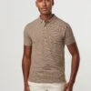 Profuomo Short Sleeve - Polo - Brown