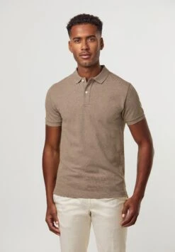 Profuomo Short Sleeve - Polo - Brown