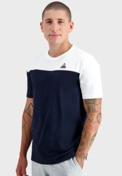 Le Coq Sportif Bat - Camiseta Estampada - Navy Blue