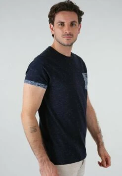 Deeluxe Shamar - Camiseta Estampada - Navy -Jack & Jones Ventas 5823617032094b358e1e3a1d08fff962