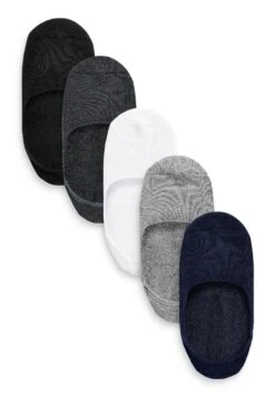 Next Five Pack - Calcetines Tobilleros - White Black