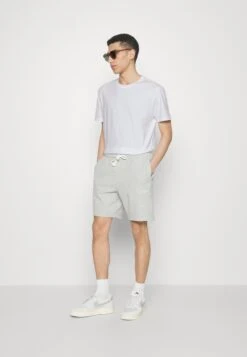 YOURTURN Unisex 5 Pack - Camiseta Básica - White/Apricot/Light Blue