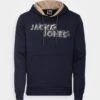 Jack & Jones Jcofriday Bf - Jersey Con Capucha - Navy Blazer