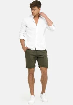 Indicode Jeans Casual Fit - Shorts - Grün Army -Jack & Jones Ventas 5b5f027d4bbe47e4875549b1b3c6f50a